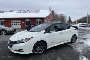 Nissan Leaf  2018 SV QC 40 KWH,6.6 kw, GPS, Recharge 110v/220v et chademo 400v $ 19941