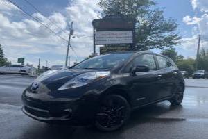 Nissan Leaf 2014 SL Premium,Bose, Camera 360 + Cuir + GPS 6.6 kwh,Recharge 110v/220v et  400v  $ 13841